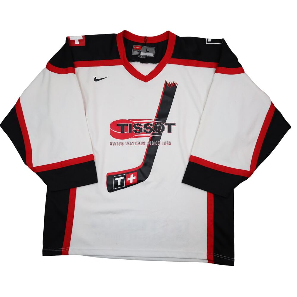 Vintage Nike x Tissot Watches Hockey Jersey